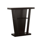 Coaster Evanna 2-shelf Console Table Cappuccino Model 950136